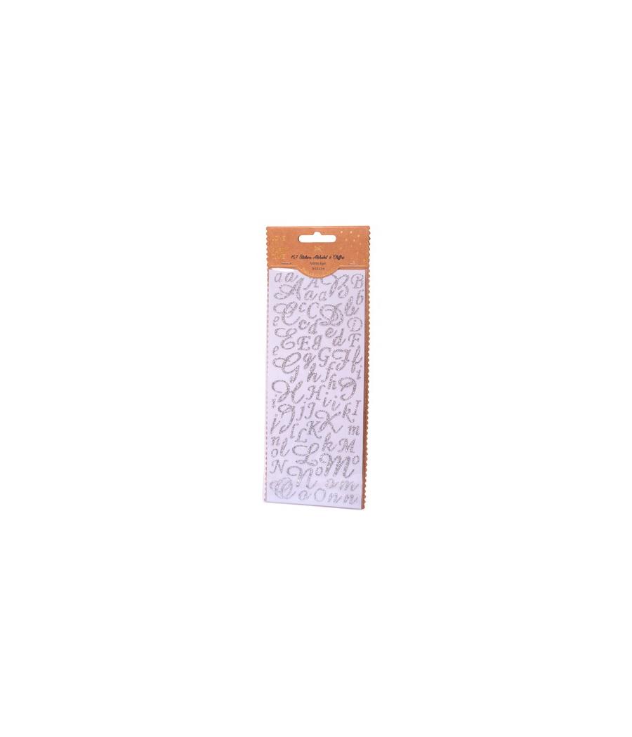 Stickers Alphabet Argent
