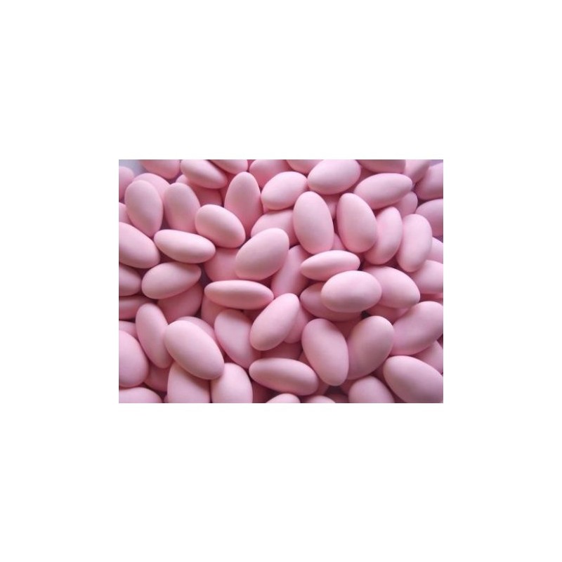 Dragées Amande 30% couleur rose