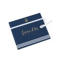 Livre d'or ancre et marinière blanc