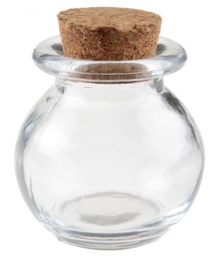 Pot rond en verre