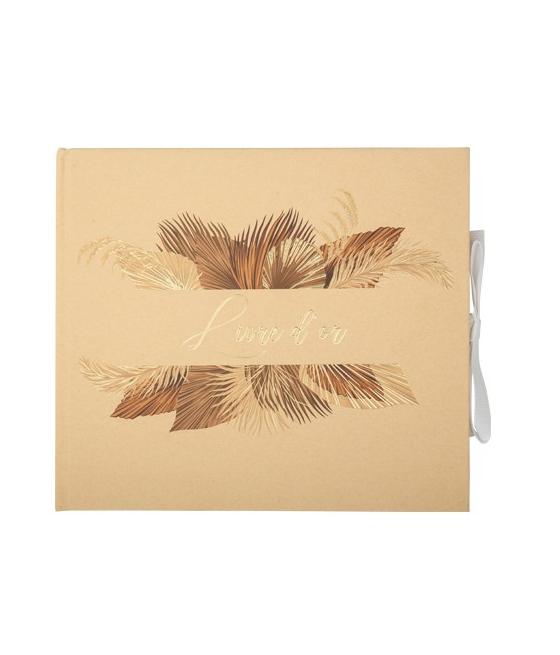 Livre d'or Palm leaf