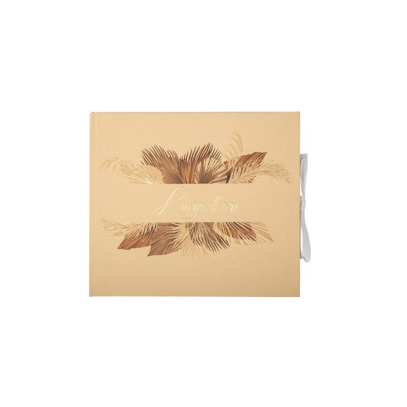Livre d'or Palm leaf