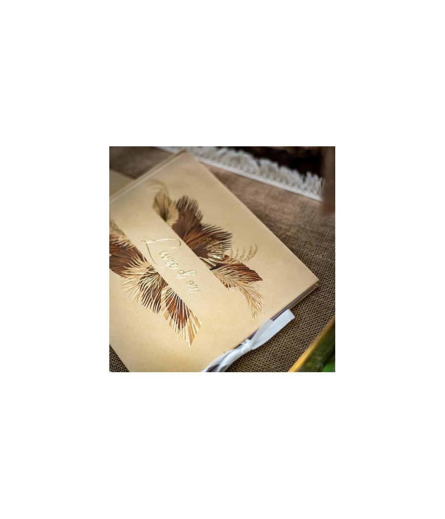 Livre d'or Palm leaf