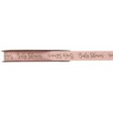 Ruban Baby shower autocollant rose