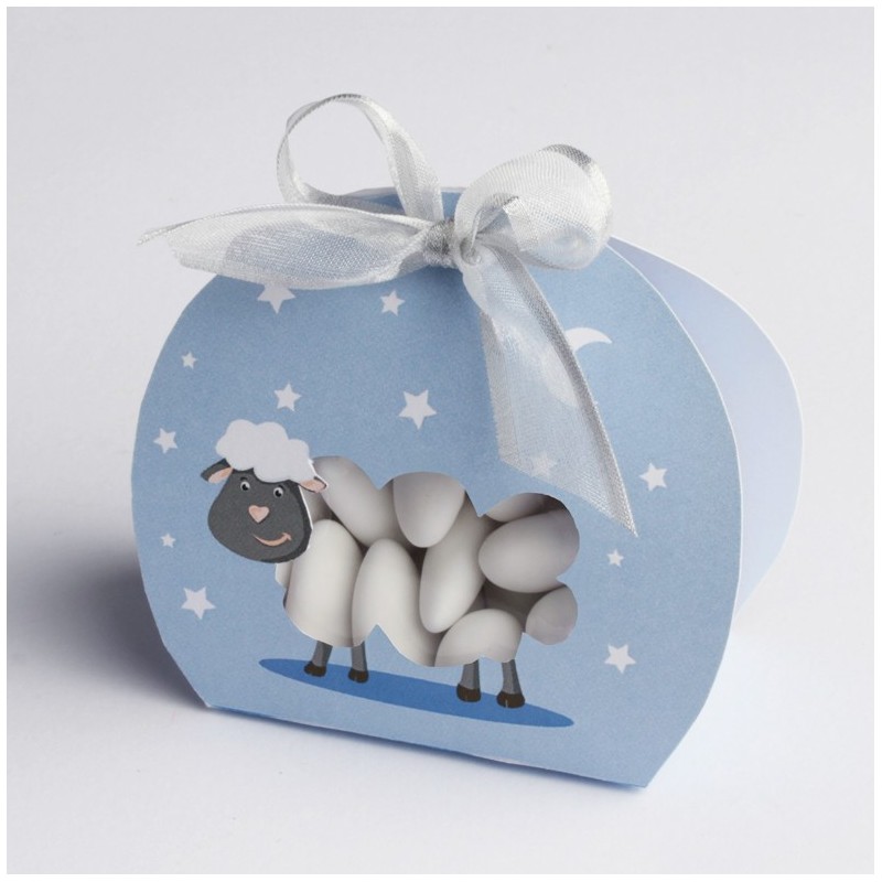 50 boites à dragées mouton