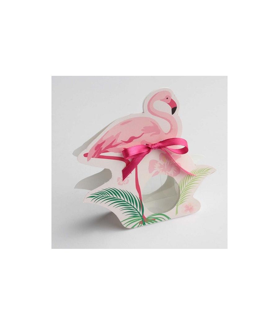 50 ballotins flamant rose