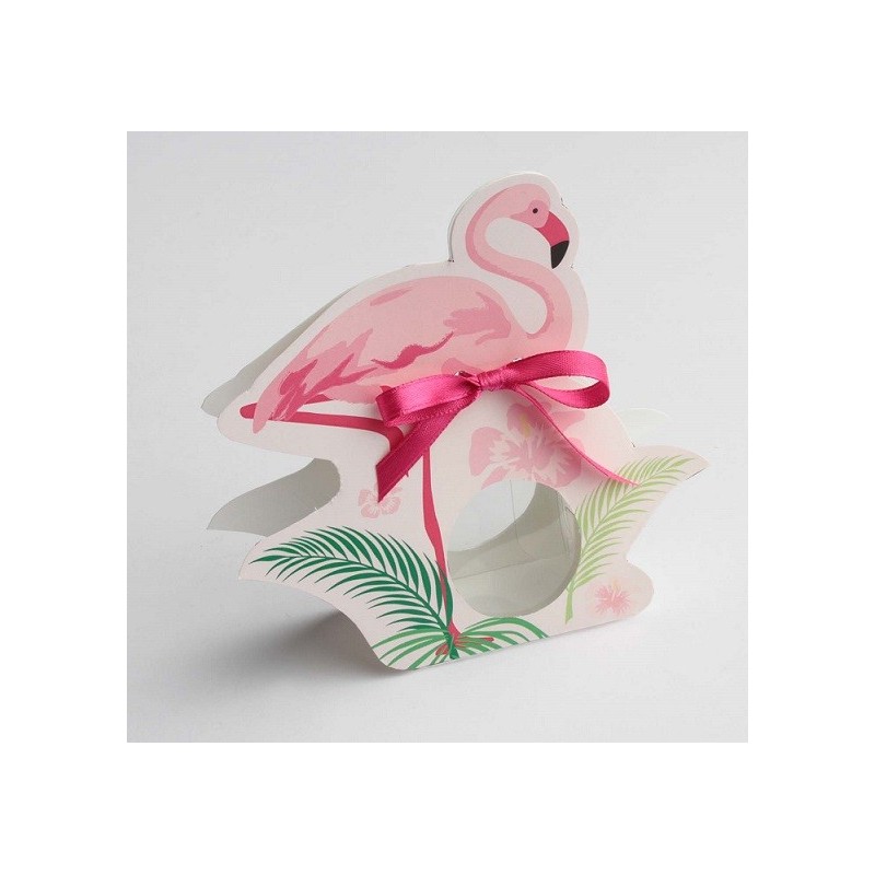 50 ballotins flamant rose