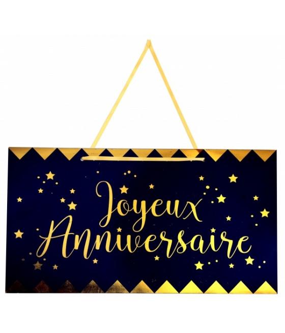 Pancarte Joyeux Anniversaire Marine
