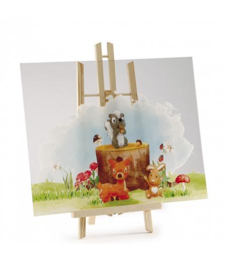 Tableau plexi "Les amis de la Foret"