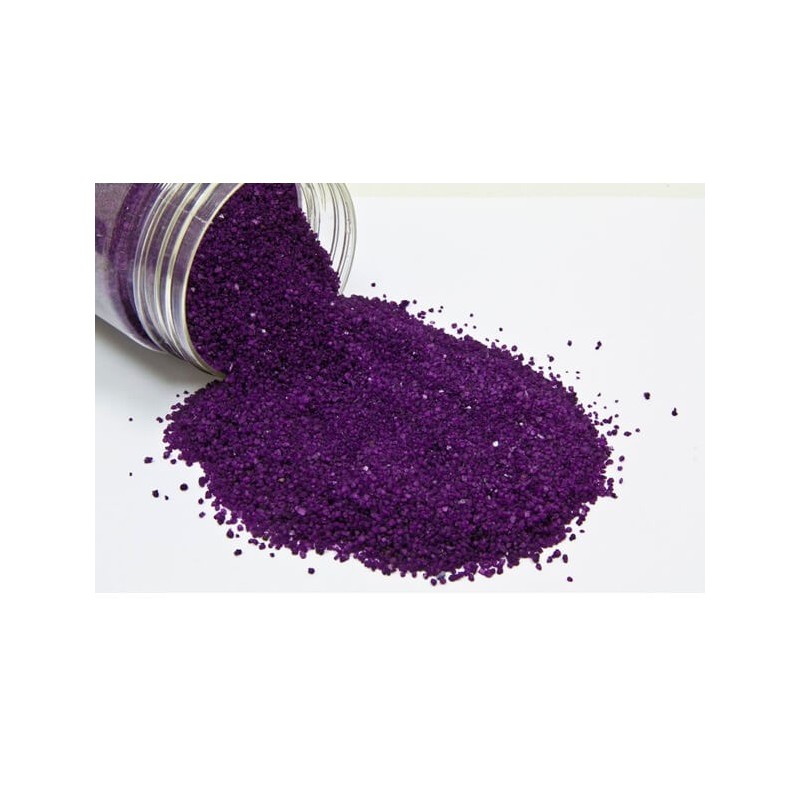 Sable de couleur prune