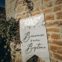 Suspension Géante Bienvenue