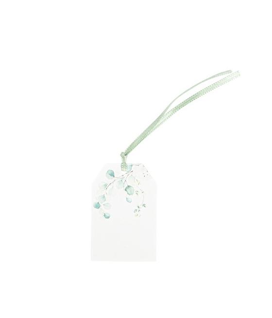 Étiquettes Sauge Green Blanc,