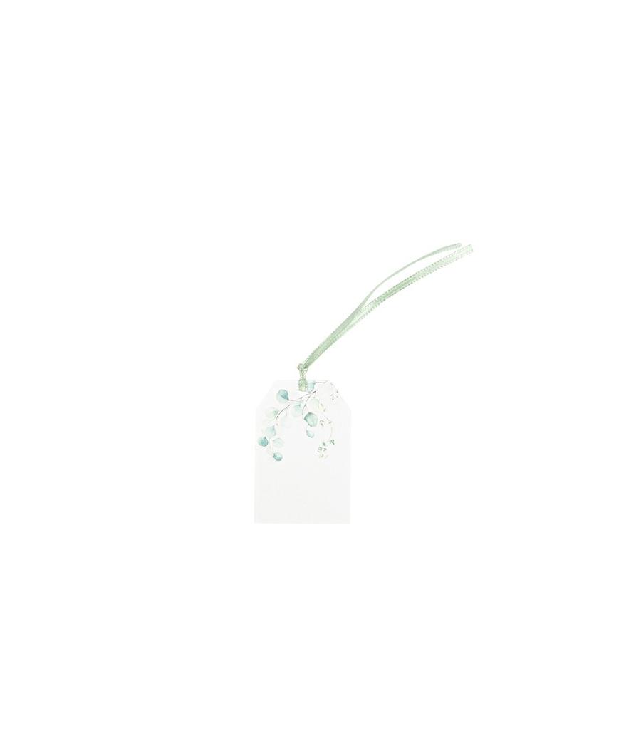 Étiquettes Sauge Green Blanc,