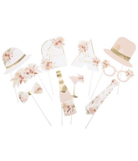 Kit Photobooth Coachella Mood Blanc