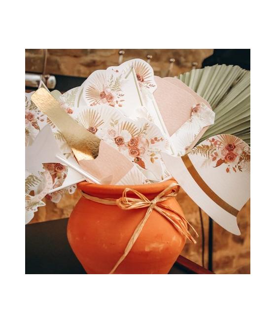 Kit Photobooth Coachella Mood Blanc