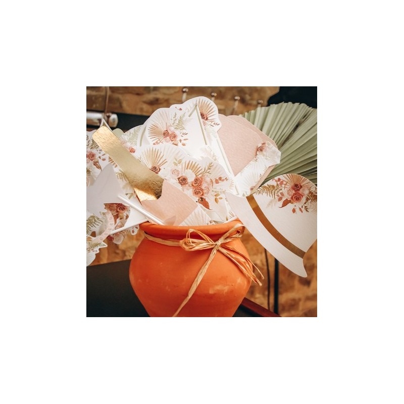 Kit Photobooth Coachella Mood Blanc