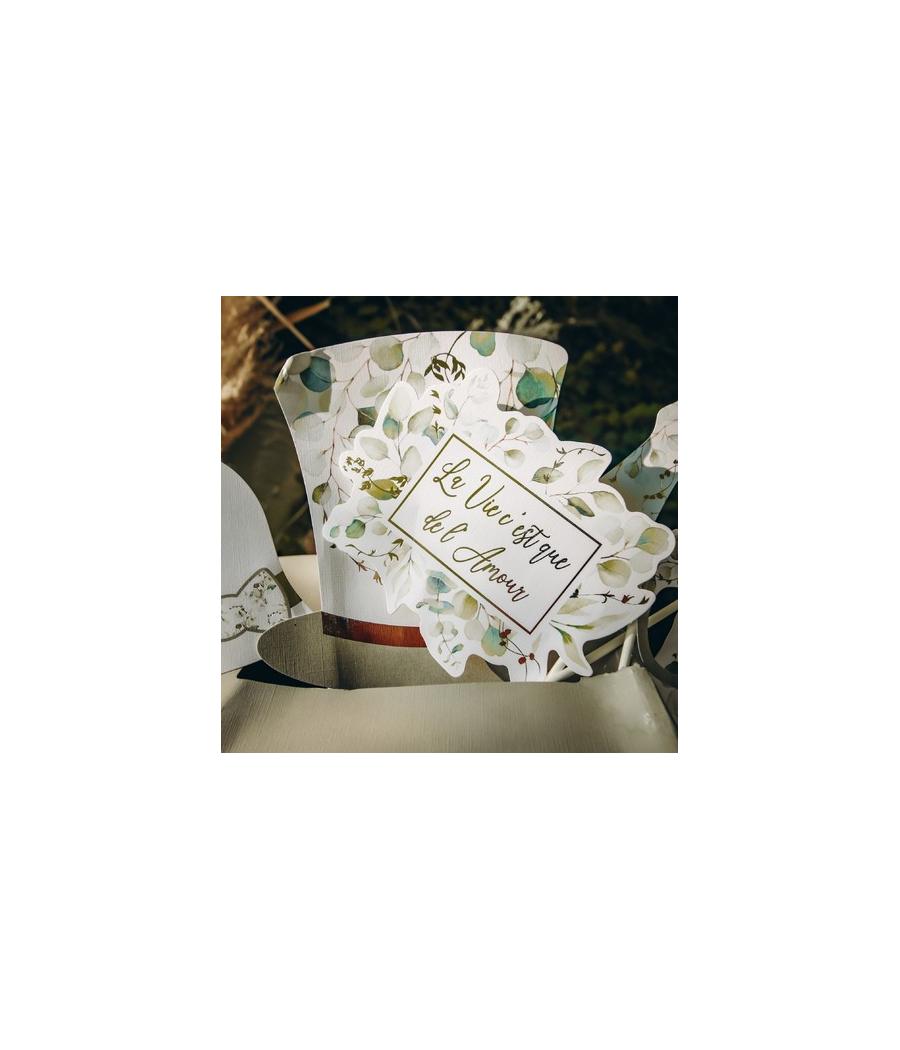 Kit Photobooth Sauge Green Blanc