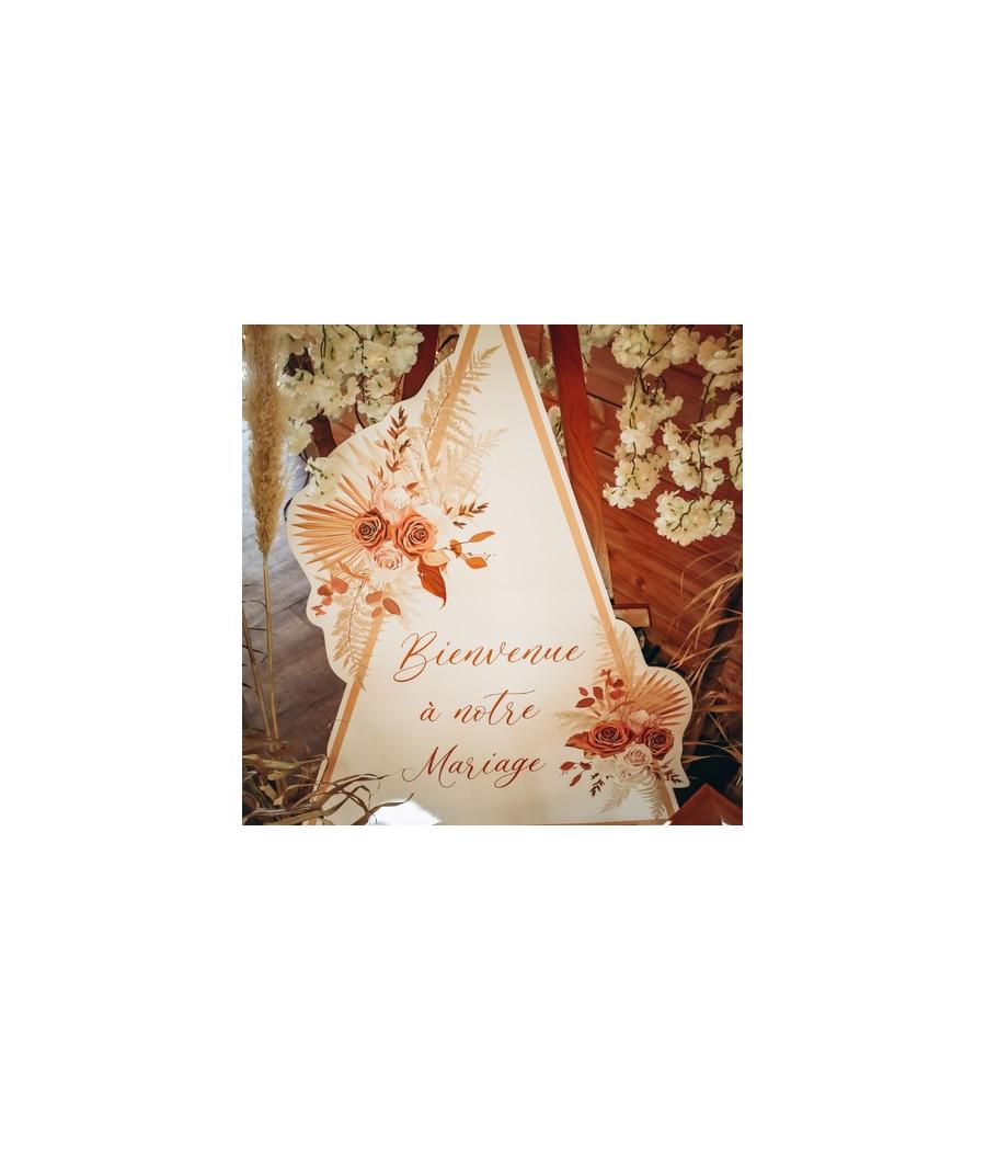 Panneau Bienvenue à Notre Mariage