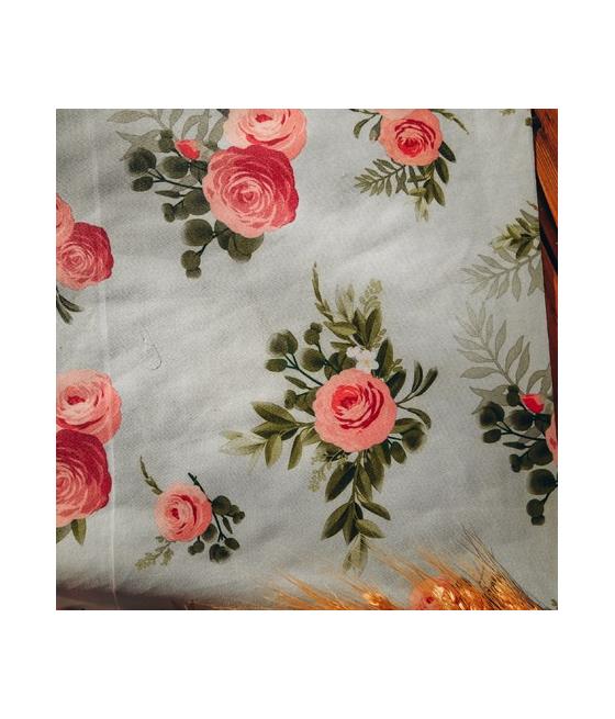 Chemin de Table Romantic Liberty Tissu Bleu