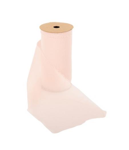 Chemin de Table Blush Effiloché Mousseline