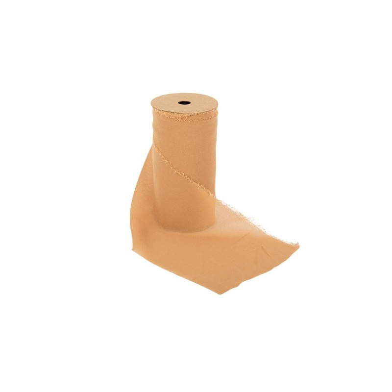 Chemin de Table Camel Effiloché Mousseline