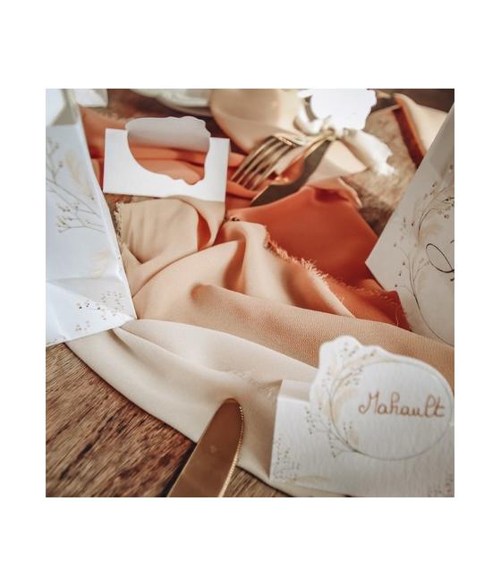 Nude Effiloché Mousseline