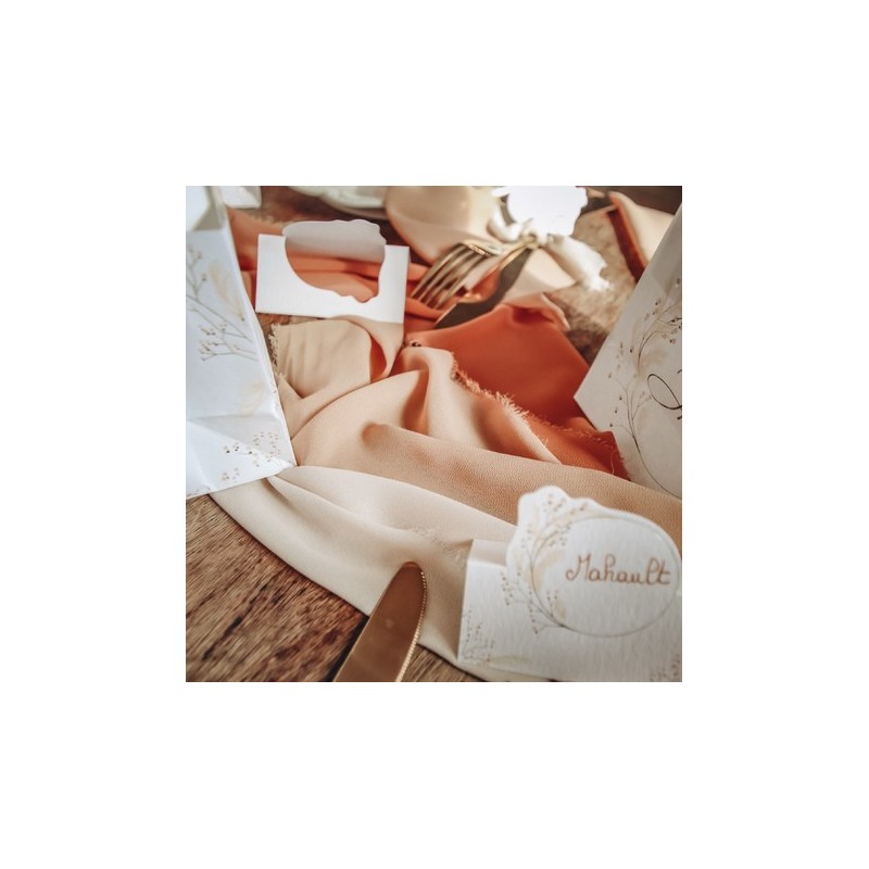 Nude Effiloché Mousseline