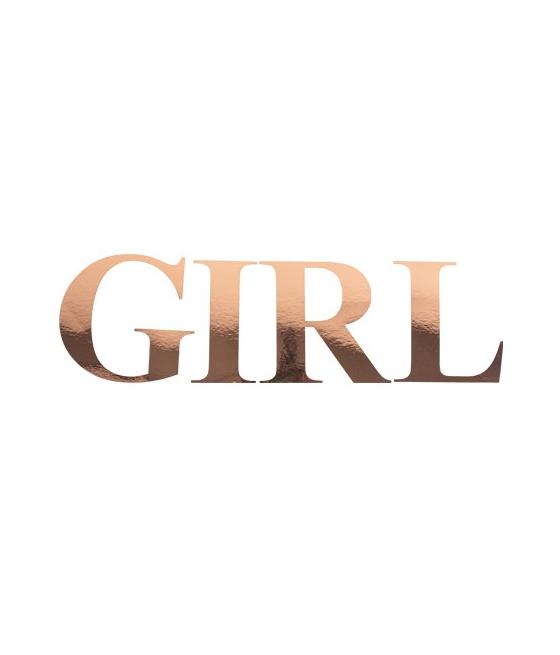 Stickers Girl Rose Gold
