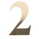 Sticker Chiffre 2 Or
