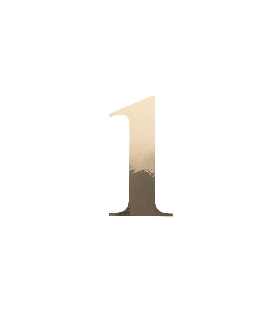 Sticker Chiffre 1 Or