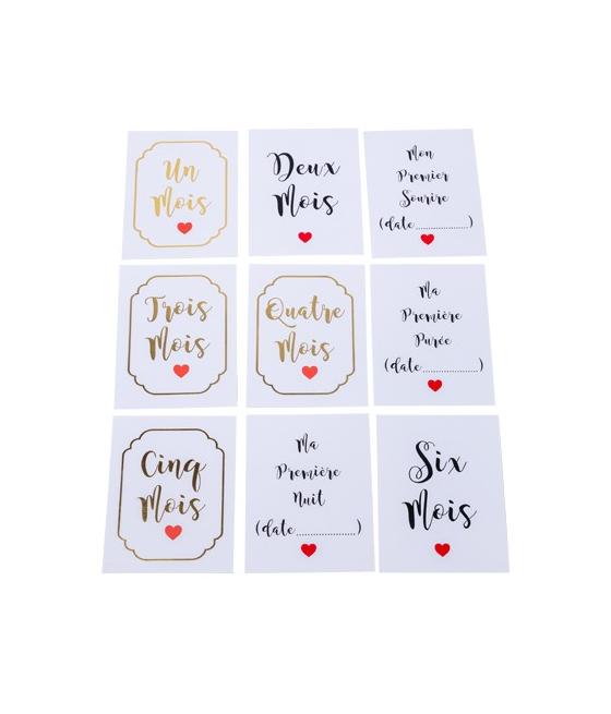 18 Cartes Etapes De Croissance De Bebe