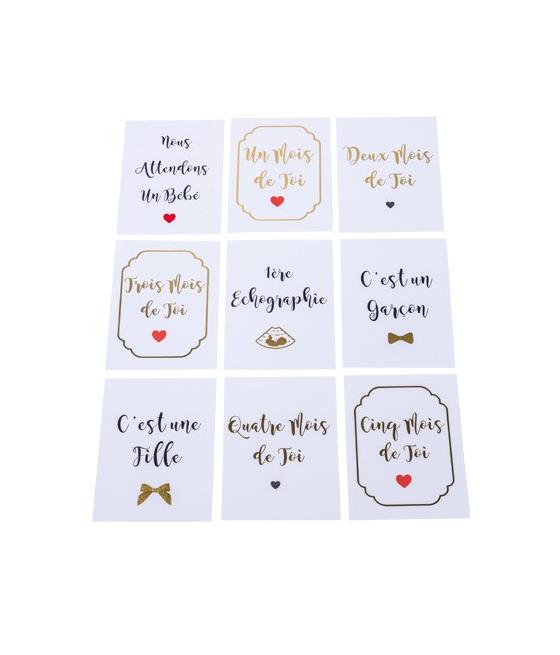 18 Cartes Etapes De La Grossesse