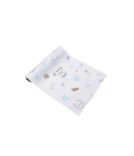 Chemin De Table Baby Garcon Tissu