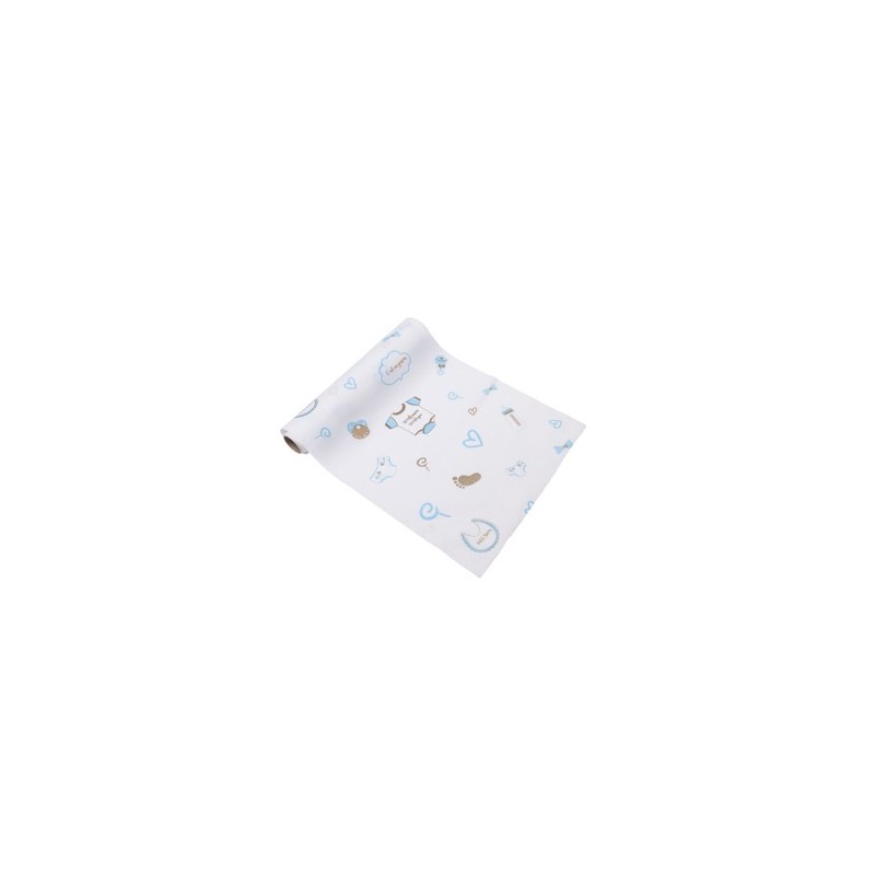 Chemin De Table Baby Garcon Tissu