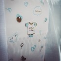 Chemin De Table Baby Garcon Tissu