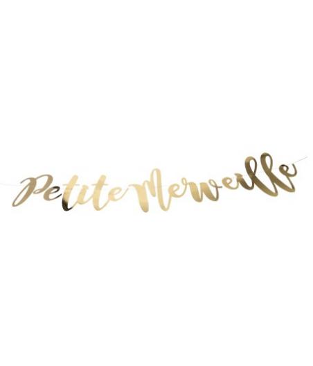 Guirlande Petite Merveille Or Metal