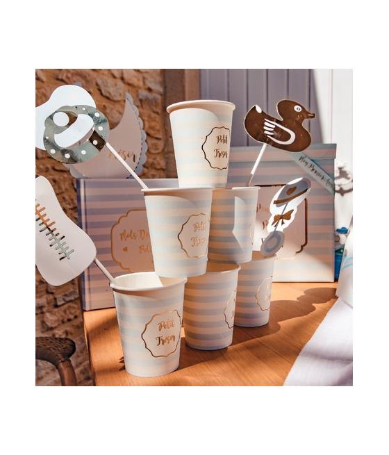 Kit Photobooth Baby Shower Garcon