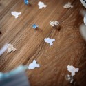 100 Confettis Body Bébé Garçon Ciel