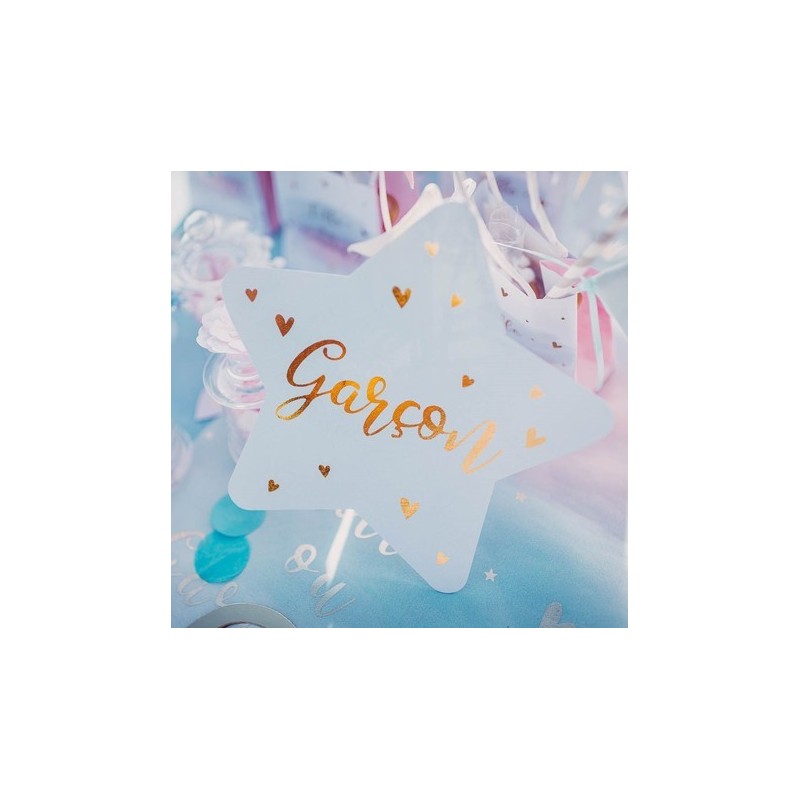 Déco De Table Gender Reveal Fille ou Garçon