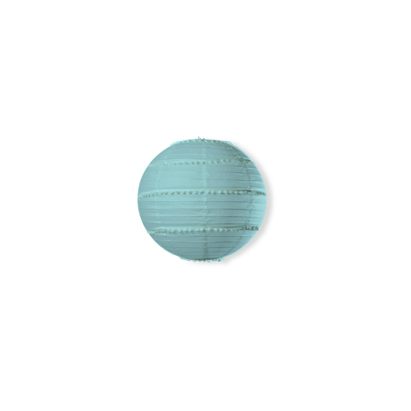 Lanterne De Pompons Ciel