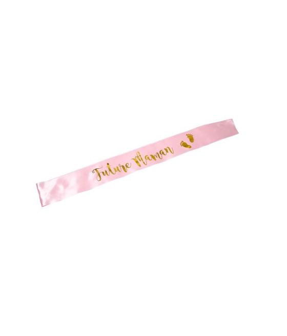 Echarpe Satin Future Maman Rose