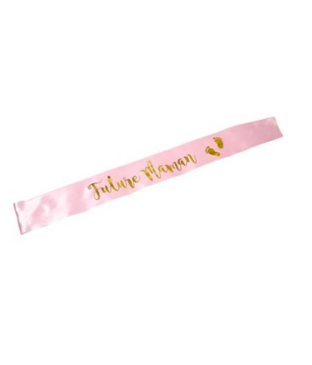 Echarpe Satin Future Maman Rose