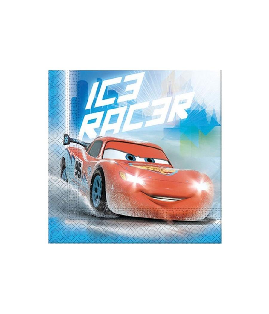 20 Serviettes en papier Cars Racer