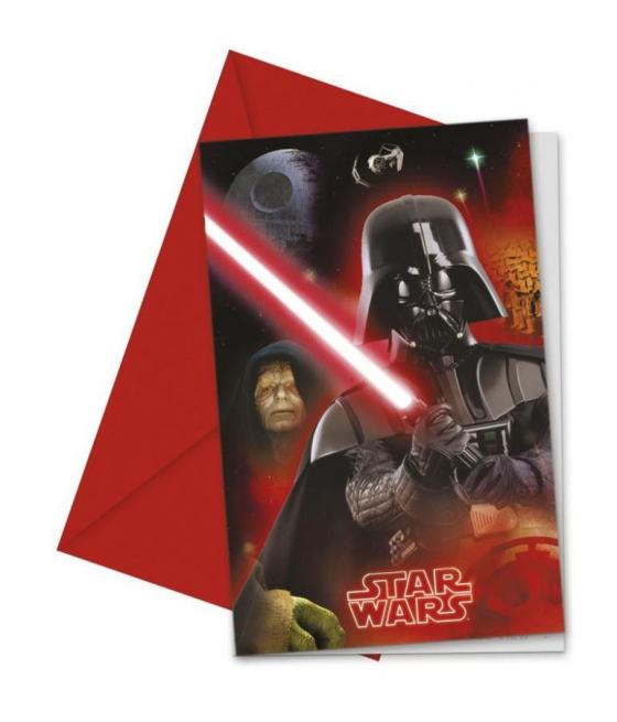 Carte d'invitation Star Wars