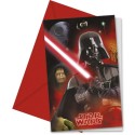 Carte d'invitation Star Wars