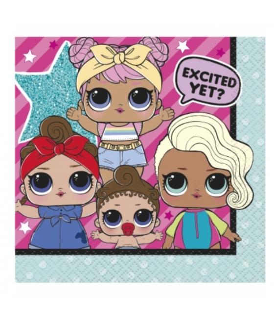 Serviettes  L.O.L SURPRISE