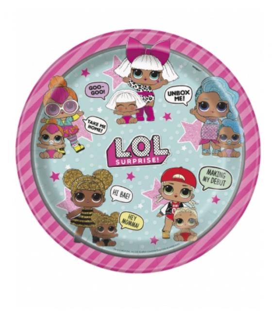 Assiettes LOL Surprise