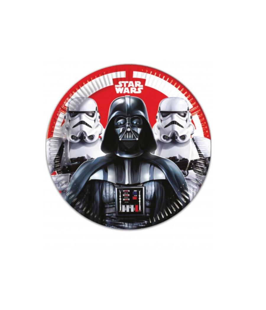 8 Assiettes 23 cm Star wars