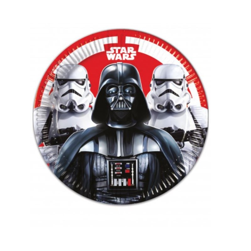 8 Assiettes 23 cm Star wars