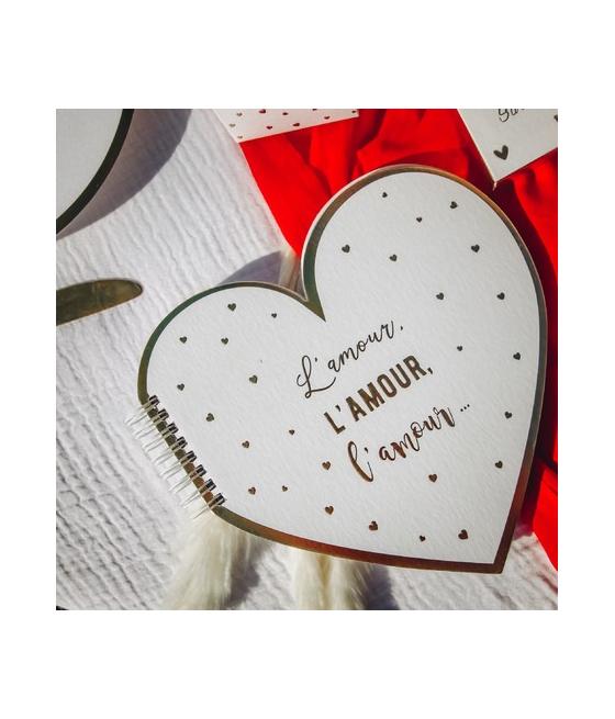 Livre d'or l'amour petits cœurs